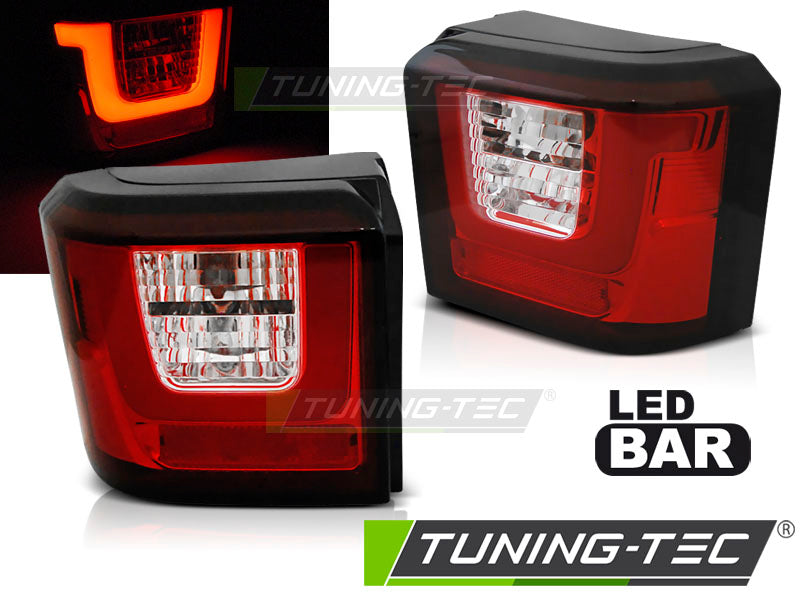 Tuning-Tec LED Lightbar Rückleuchten für VW T4 90-03 rot/klar