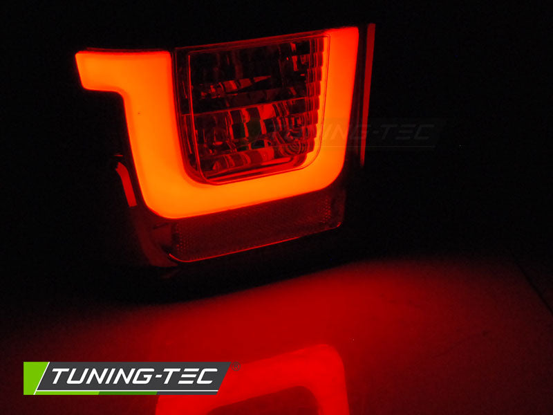 Tuning-Tec LED Lightbar Rückleuchten für VW T4 90-03 rot/klar