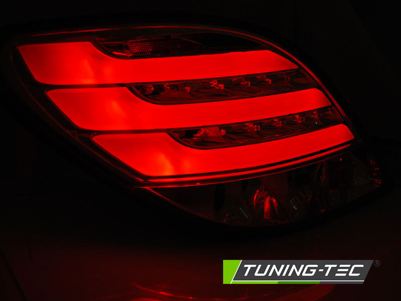 Tuning-Tec LED Lightbar Rückleuchten für Peugeot 207 06-09 chrom