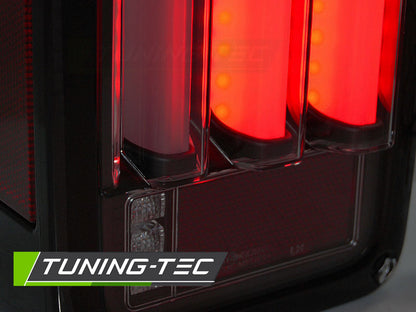 Tuning-Tec LED Lightbar Rückleuchten für Chrysler Jeep Wrangler JK 07-18 schwarz/rauch
