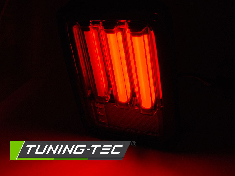 Tuning-Tec LED Lightbar Rückleuchten für Chrysler Jeep Wrangler JK 07-18 schwarz/rauch