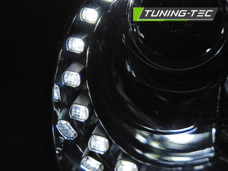 Tuning-Tec LED Tagfahrlicht Scheinwerfer für VW New Beetle 06-12 chrom