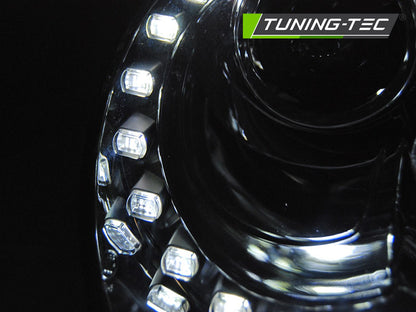 Tuning-Tec LED Tagfahrlicht Scheinwerfer für VW New Beetle 06-12 chrom