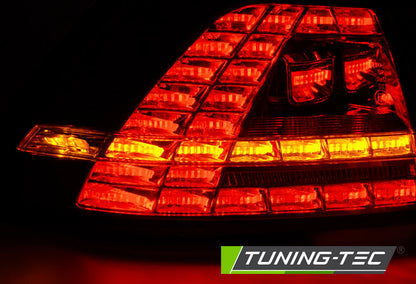 Tuning-Tec LED Rückleuchten für VW Golf 7 (VII) 13-17 rot/klar im mit dynamischem Blinker