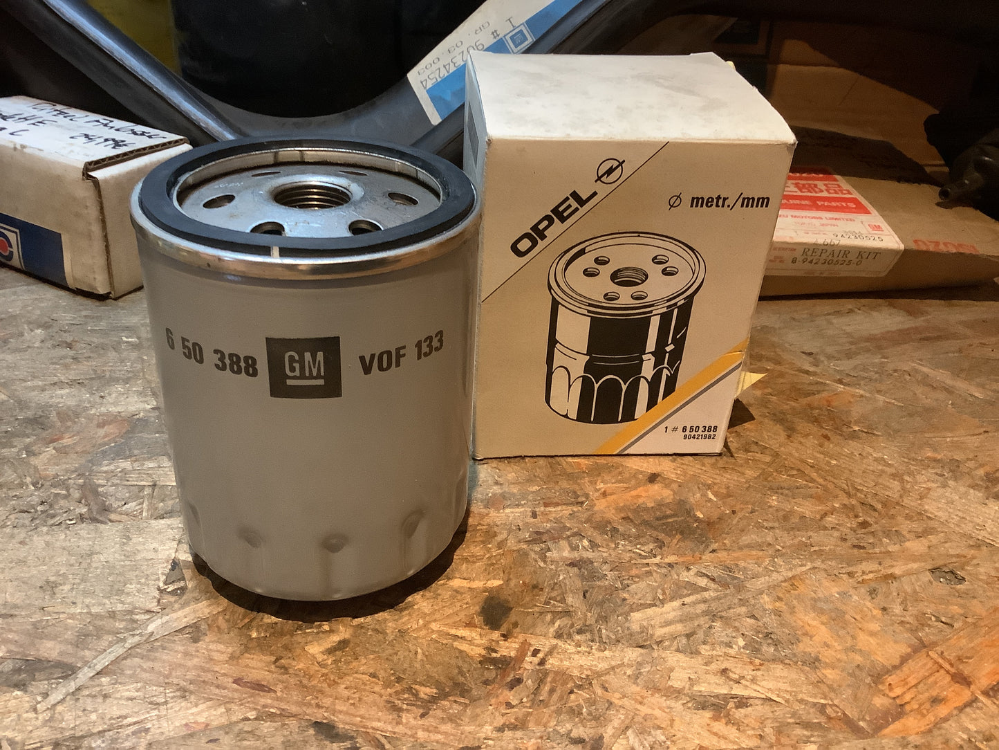 Opel Ascona C, Astra F, Kadett D/E Ölfilter Original Opel NEU