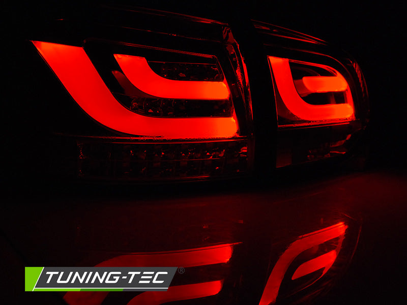 Tuning-Tec LED Lightbar Rückleuchten für VW Golf 6 (VI) 08-12 rot/klar mit LED Blinker
