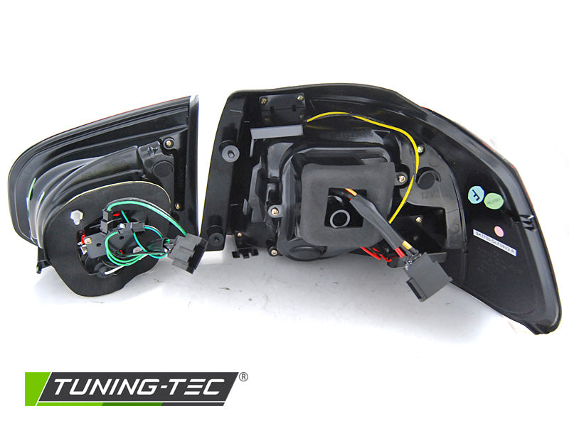 Tuning-Tec LED Lightbar Rückleuchten für VW Golf 6 (VI) 08-12 rot/rauch mit LED Blinker