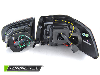 Tuning-Tec LED Lightbar Rückleuchten für VW Golf 6 (VI) 08-12 rot/rauch mit LED Blinker