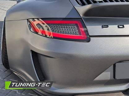 Tuning-Tec Voll LED Rückleuchten für Porsche 911 997 (1.Generation) 04-09 rauch mit dynamischem Blinker