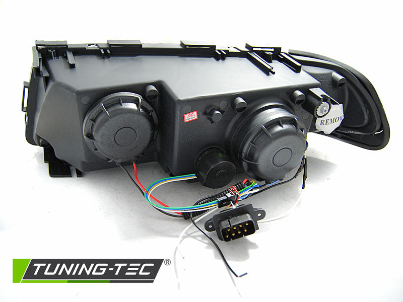 Tuning-Tec 3D LED Angel Eyes Scheinwerfer für BMW 7er E38 94-98 schwarz