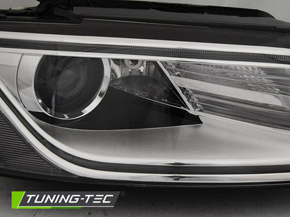 Tuning-Tec LED Tagfahrlicht Scheinwerfer für Audi Q5 12-17 chrom