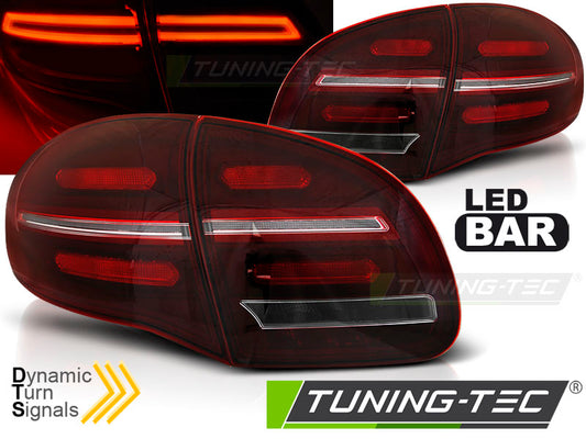 Tuning-Tec Voll LED Rückleuchten für Porsche Cayenne 92A 10-15 rot/klar