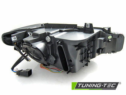 Tuning-Tec Xenon LED Tagfahrlicht Angel Eyes Scheinwerfer für BMW 3er F30/F31 11-15 chrom