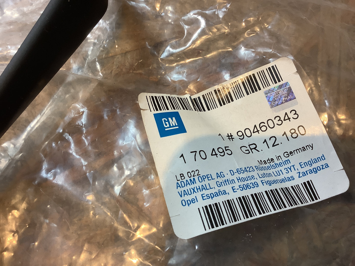 Opel Omega B Scheibenfassung Original GM NEU