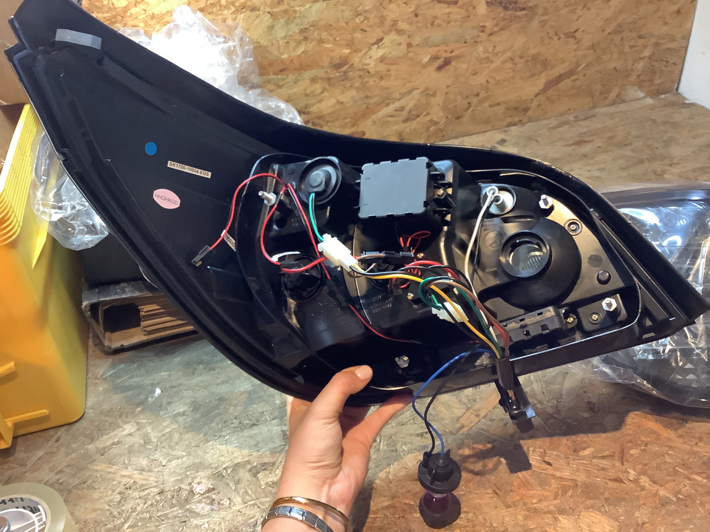 Heckleuchten Dynamisch LED Smoke passend für BMW 5er (E60) Limousine Vor-Facelift 2004-2007 Leichte Beschädigung auf der Oberfläche, 33% reduziert