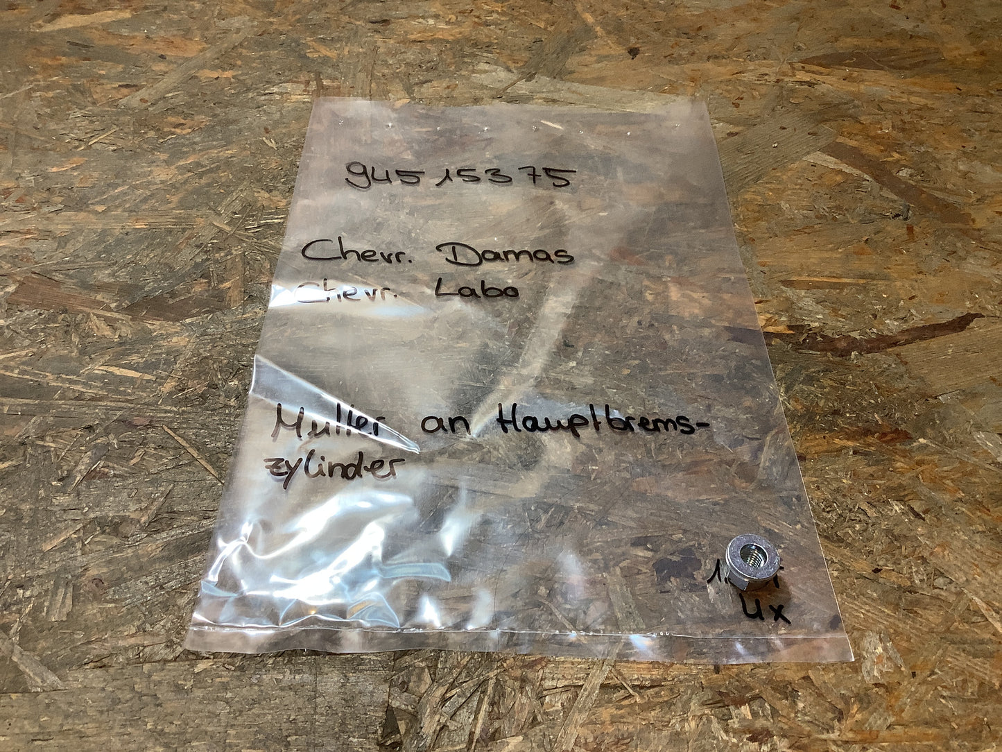 Chevrolet Damas, Labo Mutter an Hauptbremszylinder Original GM MEU