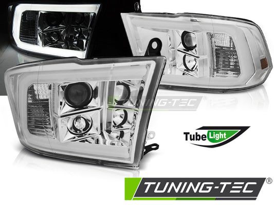 Tuning-Tec LED Tagfahrlicht Scheinwerfer für Dodge RAM 09-18 chrom
