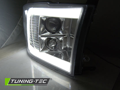 Tuning-Tec LED Tagfahrlicht Scheinwerfer für Dodge RAM 09-18 chrom