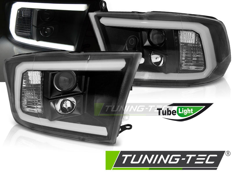 Tuning-Tec LED Tagfahrlicht Scheinwerfer für Dodge RAM 09-18 schwarz