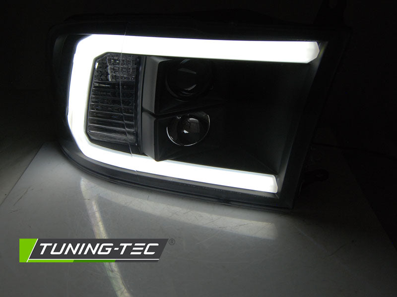 Tuning-Tec LED Tagfahrlicht Scheinwerfer für Dodge RAM 09-18 schwarz