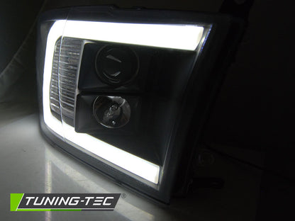 Tuning-Tec LED Tagfahrlicht Scheinwerfer für Dodge RAM 09-18 schwarz