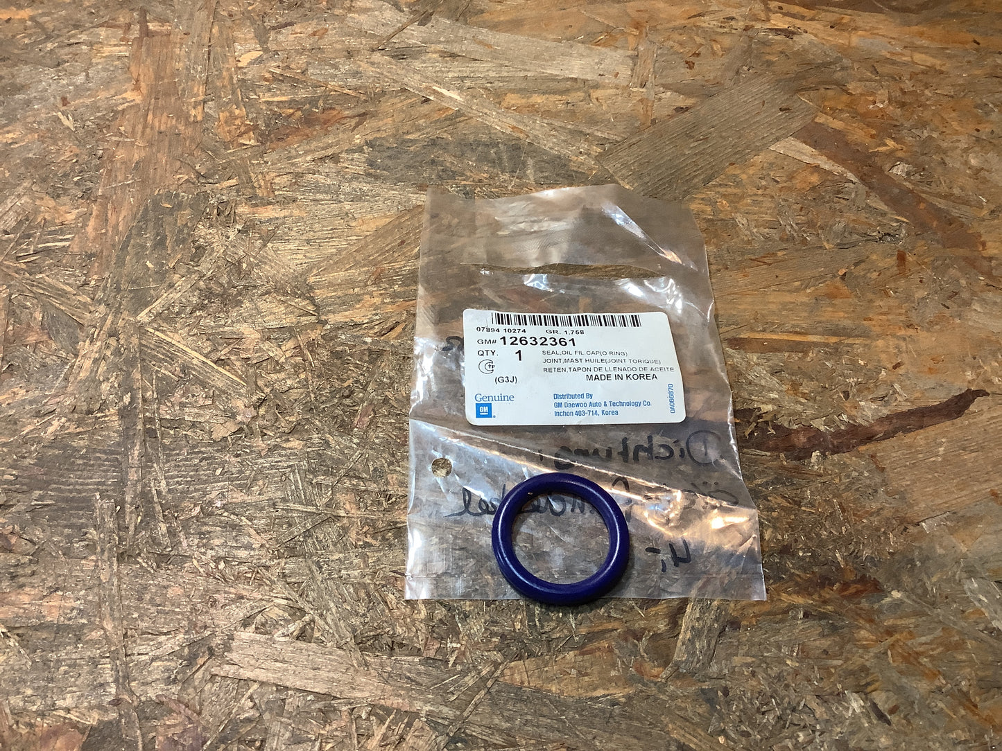 Chevrolet Spark Dichtung, Öleinfülldeckel Original GM NEU