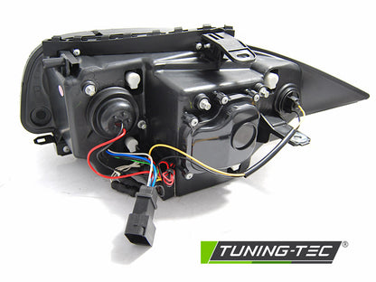 Tuning-Tec CCFL Angel Eyes Scheinwerfer für BMW 1er E81, E82, E87, E88 04-11 chrom