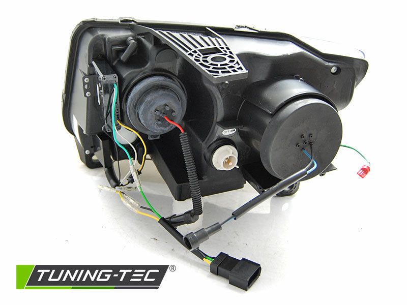 Tuning-Tec LED Tagfahrlicht Scheinwerfer für Jeep Grand Cherokee 11-13 schwarz mit LED Blinker LTI