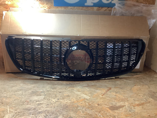 Sport Grill GT Glänzend Schwarz für Mercedes Vito (W447) Pre-Facelift 2014-2019 (GRIMB0184)