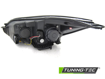 Tuning-Tec LED Tagfahrlicht Scheinwerfer für Ford Focus MK3 3/5 Türer 11-14 chrom