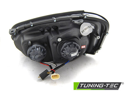 Tuning-Tec LED Tagfahrlicht Scheinwerfer für Subaru Impreza 2 Facelift (GD) 03-05 schwarz