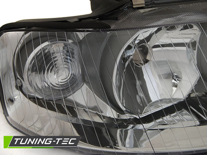Tuning-Tec Klarglas Scheinwerfer Rechts für Audi A3 8L 3/5 Türer 00-03 chrom