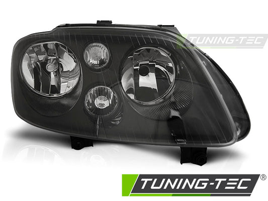 Tuning-Tec Klarglas Scheinwerfer rechts für VW Touran 1T 03-06 schwarz