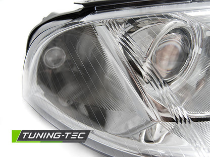 Tuning-Tec Klarglas Scheinwerfer links für VW Passat 3BG Lim./Kombi 00-05 chrom