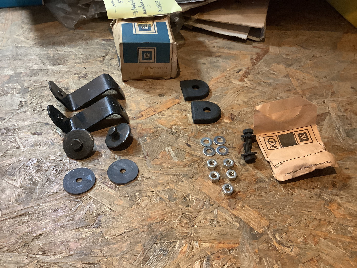 Opel Rekord E, Commodore C Klemmsatz Original GM NEU