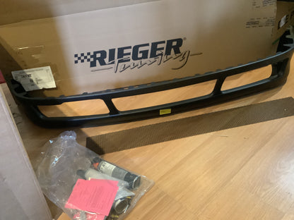 VW Golf 4 Rieger Heckansatz   -> nicht für hochgezogene ESD!    Nicht für Cabrio ABS, 
inkl. Alugitter, Gutachten, Montagezubehör