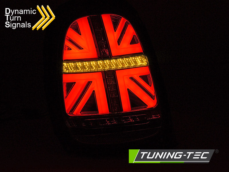 Tuning-Tec LED Rückleuchten für Mini Cooper F55 / F56 / F57 14-17 rot/klar mit dynamischen Blinkern