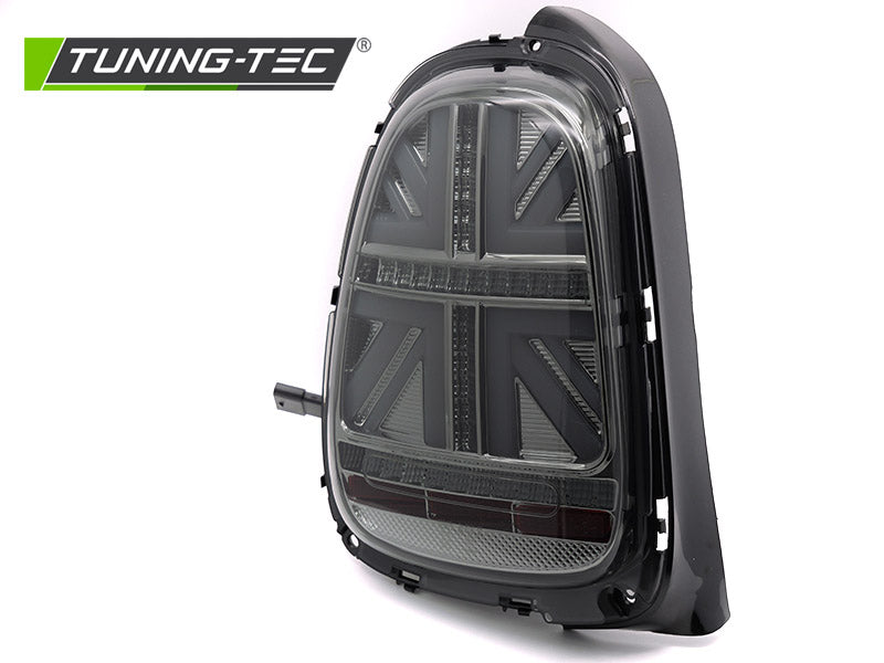 Tuning-Tec LED Rückleuchten für Mini Cooper F55 / F56 / F57 14-17 schwarz/rauch mit dynamischen Blinkern