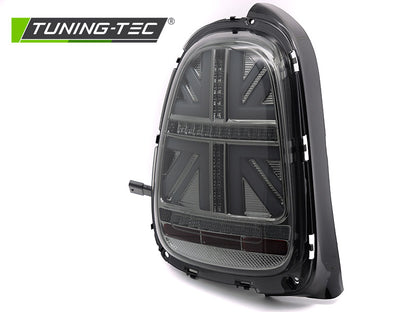 Tuning-Tec LED Rückleuchten für Mini Cooper F55 / F56 / F57 14-17 schwarz/rauch mit dynamischen Blinkern