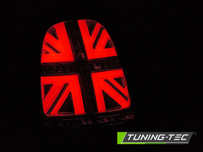 Tuning-Tec LED Rückleuchten für Mini Cooper F55 / F56 / F57 14-17 schwarz/rauch mit dynamischen Blinkern