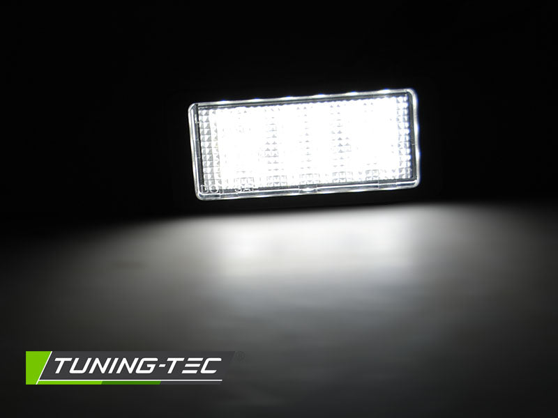 Tuning-Tec LED Kennzeichenbeleuchtung für VW UP 12-17 / Skoda Citigo 12-21 / Seat Mii 12-21 kaltweiß