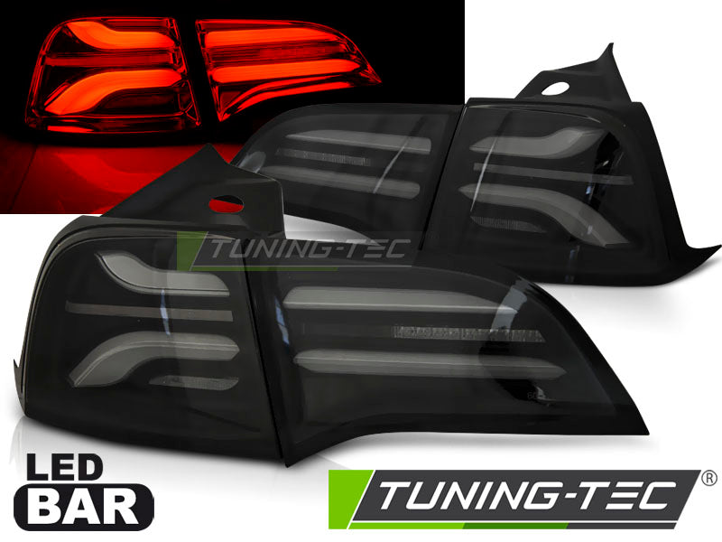 Tuning-Tec Voll LED Rückleuchten für Tesla Model 3 / Model Y ab 2017 schwarz/rauch