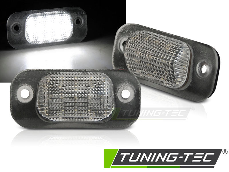 Tuning-Tec LED Kennzeichenbeleuchtung für VW Golf III 91-98 / Polo III 95-01 / Seat Cordoba 93-99 kaltweiß