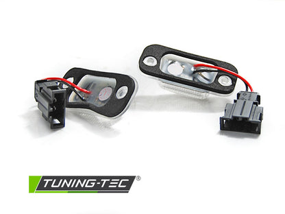 Tuning-Tec LED Kennzeichenbeleuchtung für VW Golf III 91-98 / Polo III 95-01 / Seat Cordoba 93-99 kaltweiß