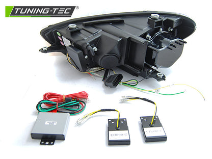 Tuning-Tec LED Tagfahrlicht Scheinwerfer für VW Scirocco III 08-14 chrom dynamisch
