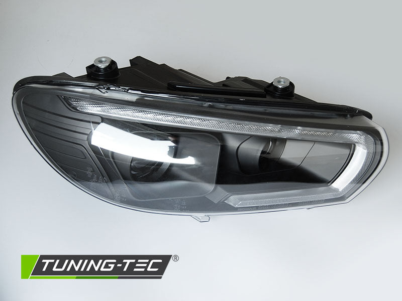 Tuning-Tec LED Tagfahrlicht Scheinwerfer für VW Scirocco III 14-17 schwarz dynamisch