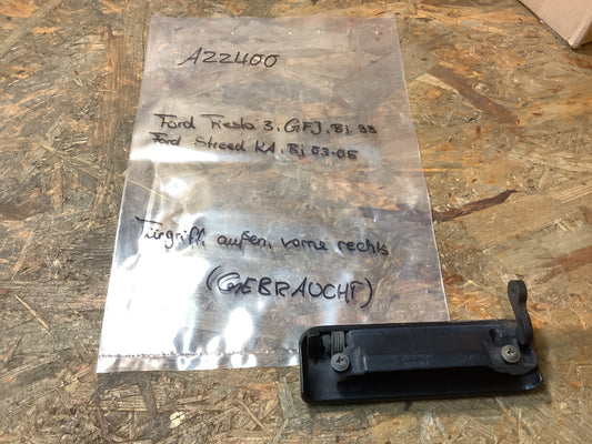 Ford Fiesta 3, GFJ, Bj.93; Ford Streed KA, Bj. 03-05 Türgriff, außen, vorne rechts Original Ford GEBRAUCHT