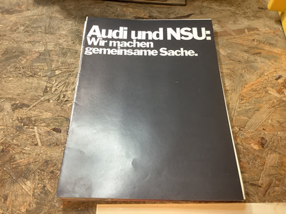 NSU Werbeprospekte Audi/NSU Konvolut