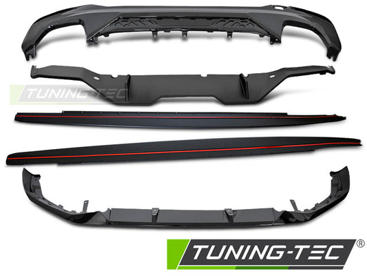 Tuning-Tec Body-Kit Set Schwarz Glanz für für BMW 5er G30/G31 Lim./Touring 13-21
