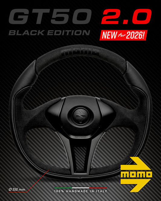 MOMO Lenkrad GT50 2.0 BLACK EDITION 350